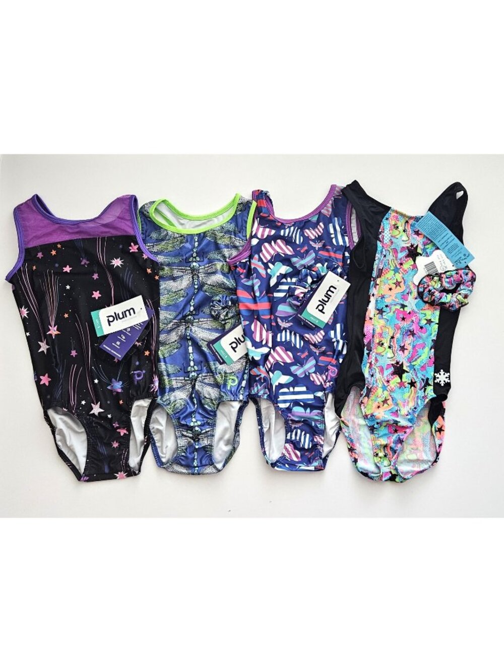 Snowflake Designs PLUM NEW NWT Adult S Gymnastics Dance Leotard Lot